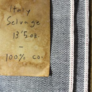 Indigo 13,5 oz. Italy Selvage Denim