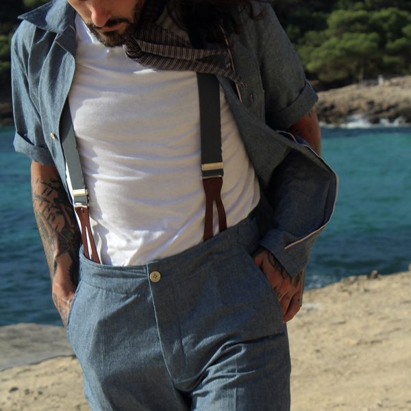 Classic trousers // Tapered // 6 oz. indigo cotton selvage chambray